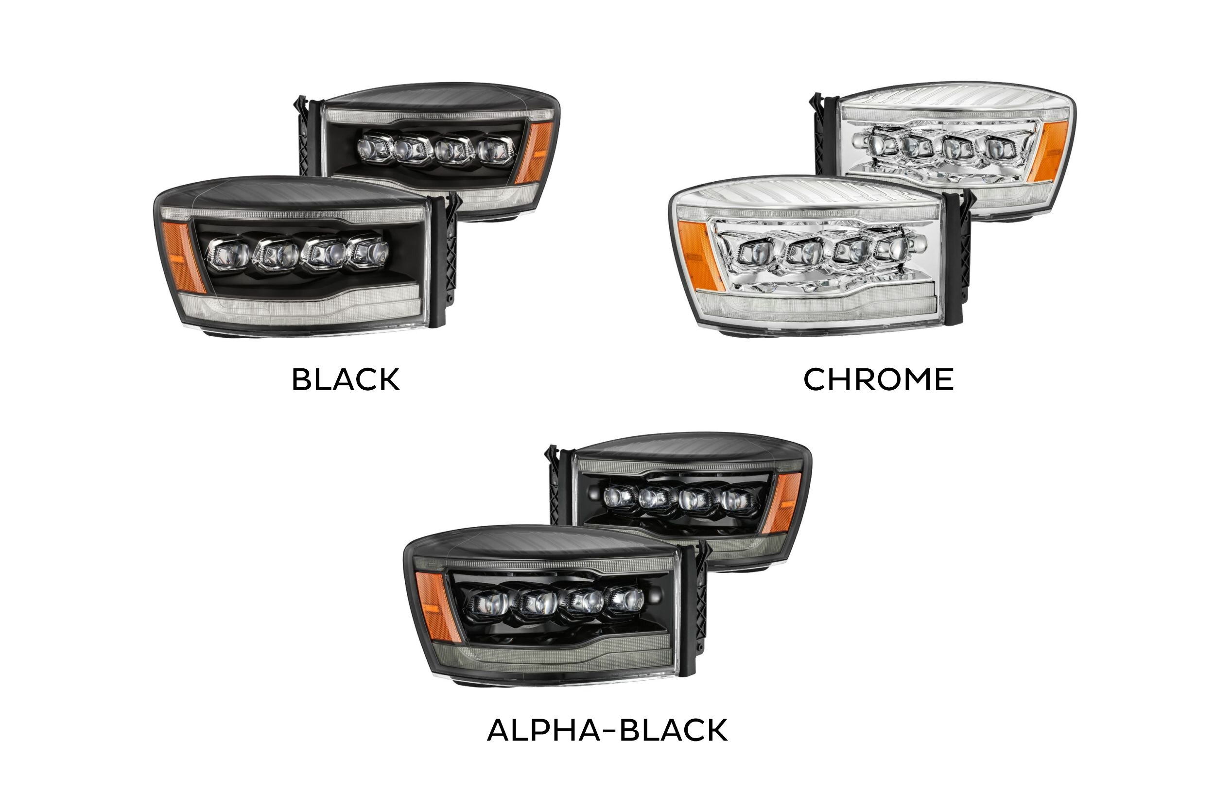 06-08 Dodge Ram Nova Headlights photo 3