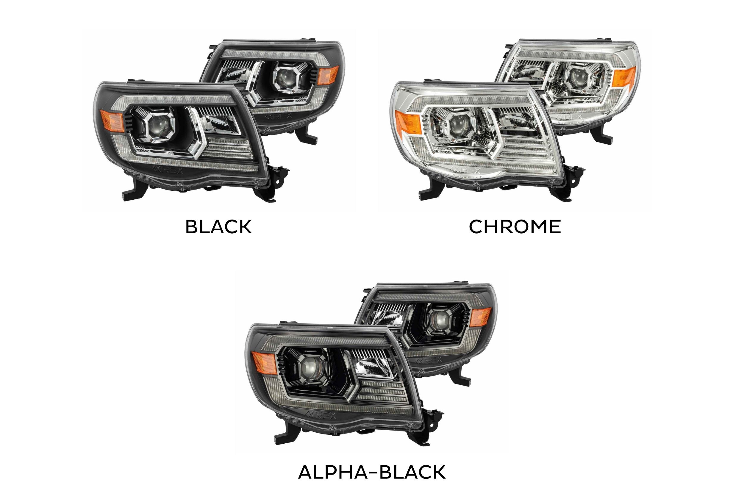 05-11 Toyota Tacoma Luxx Headlights photo 3