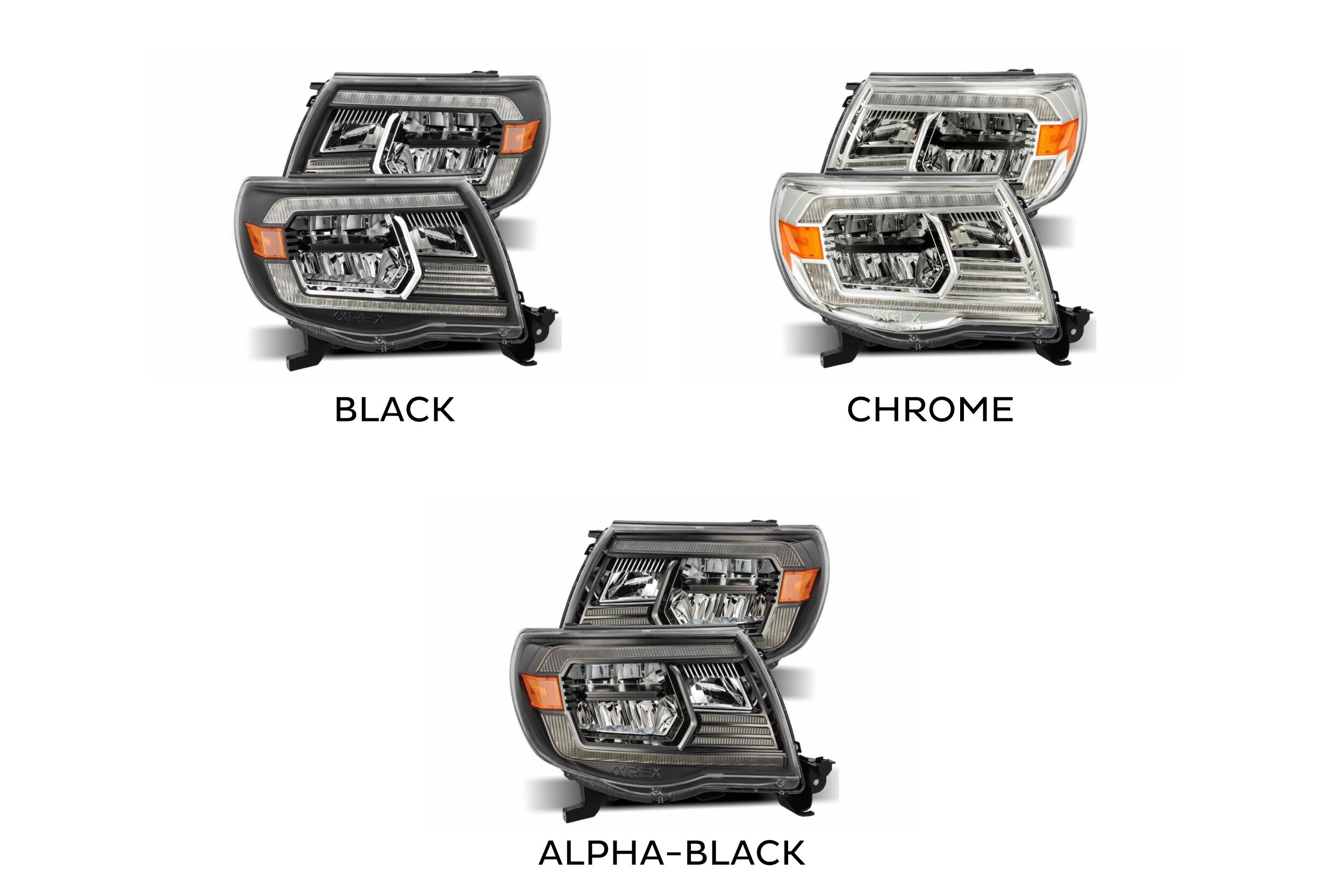 05-11 Toyota Tacoma Luxx Headlights photo 3