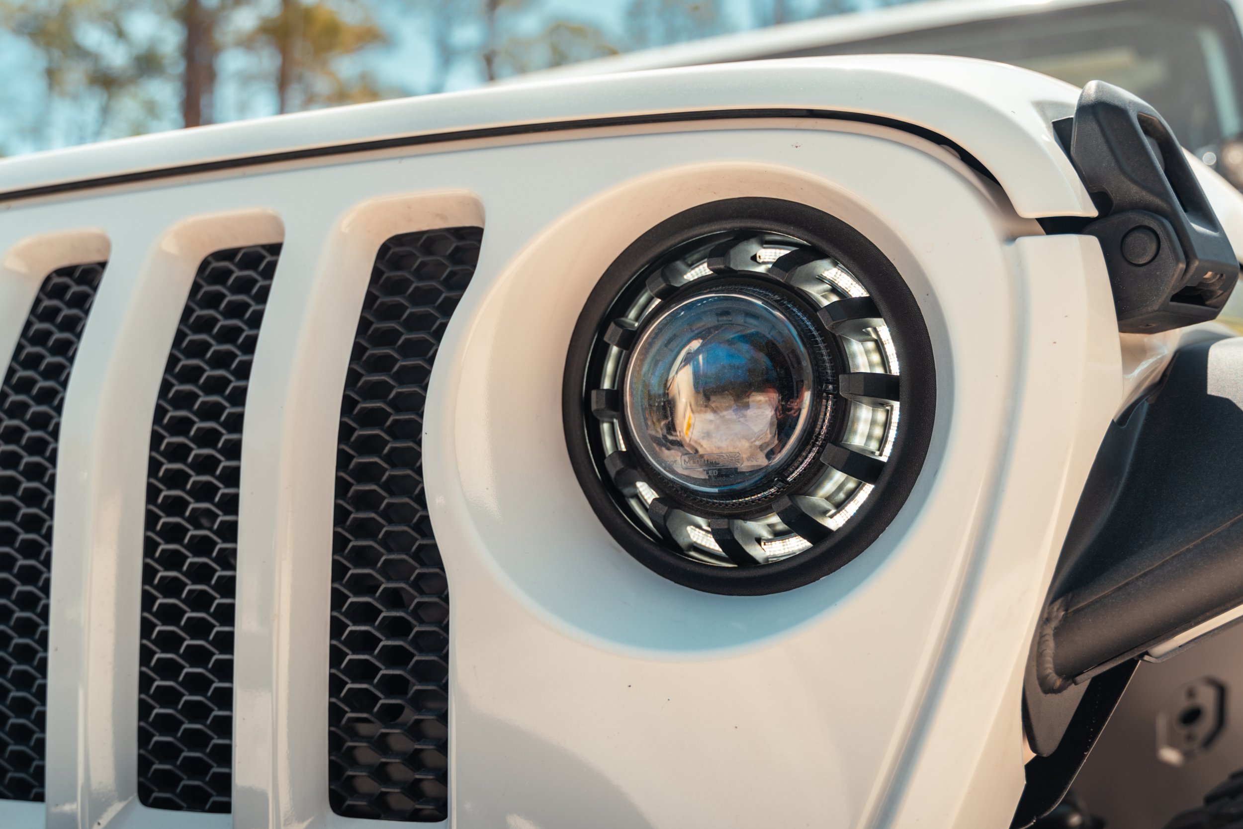 18-26 Jeep Wrangler JL Super7 LED Headlights photo 2