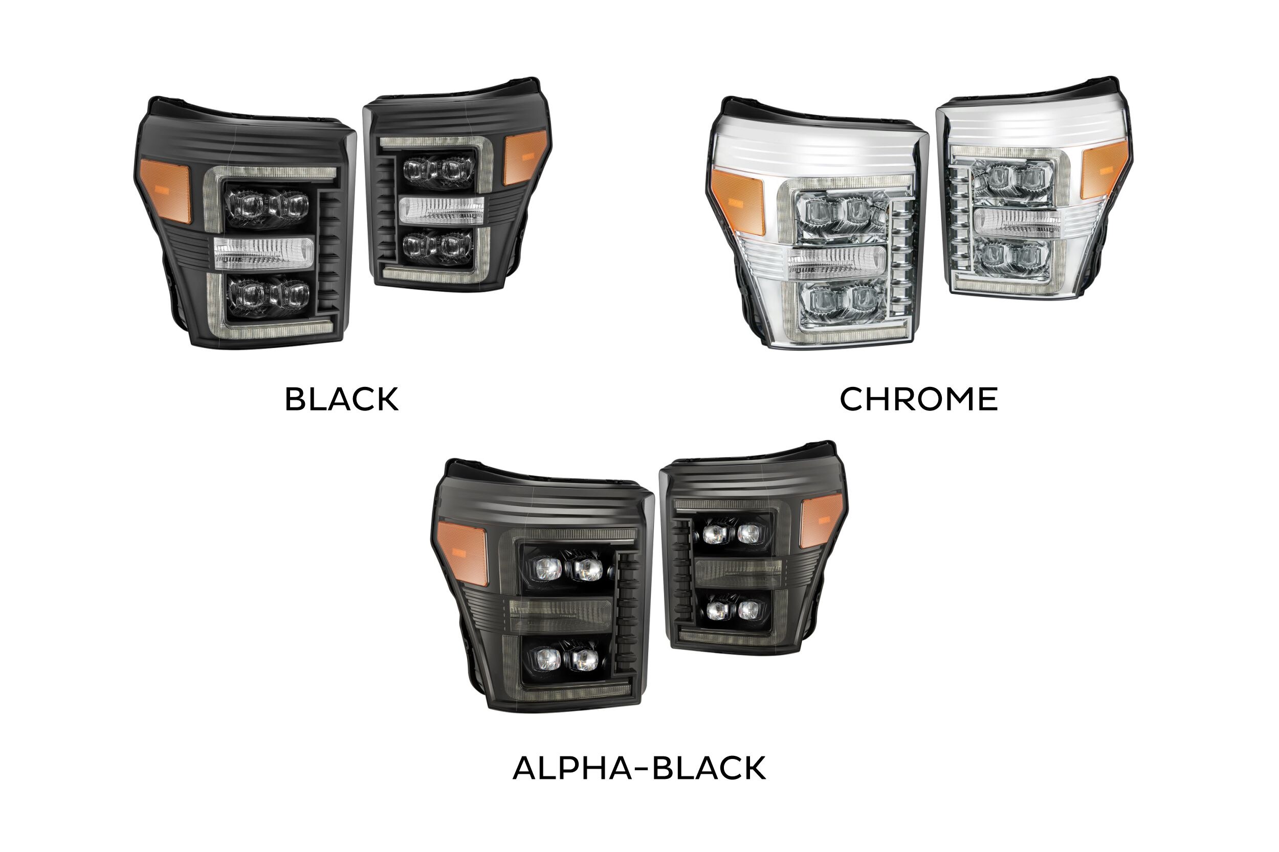 11-16 Ford Super Duty Nova Headlights photo 4