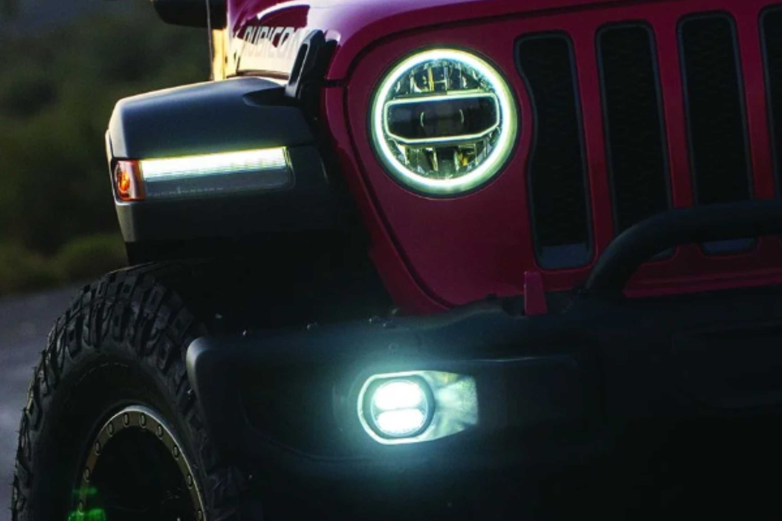18-26 Jeep Wrangler JL / 20-26 Gladiator JT Rubicon Fog Light Kit photo 2
