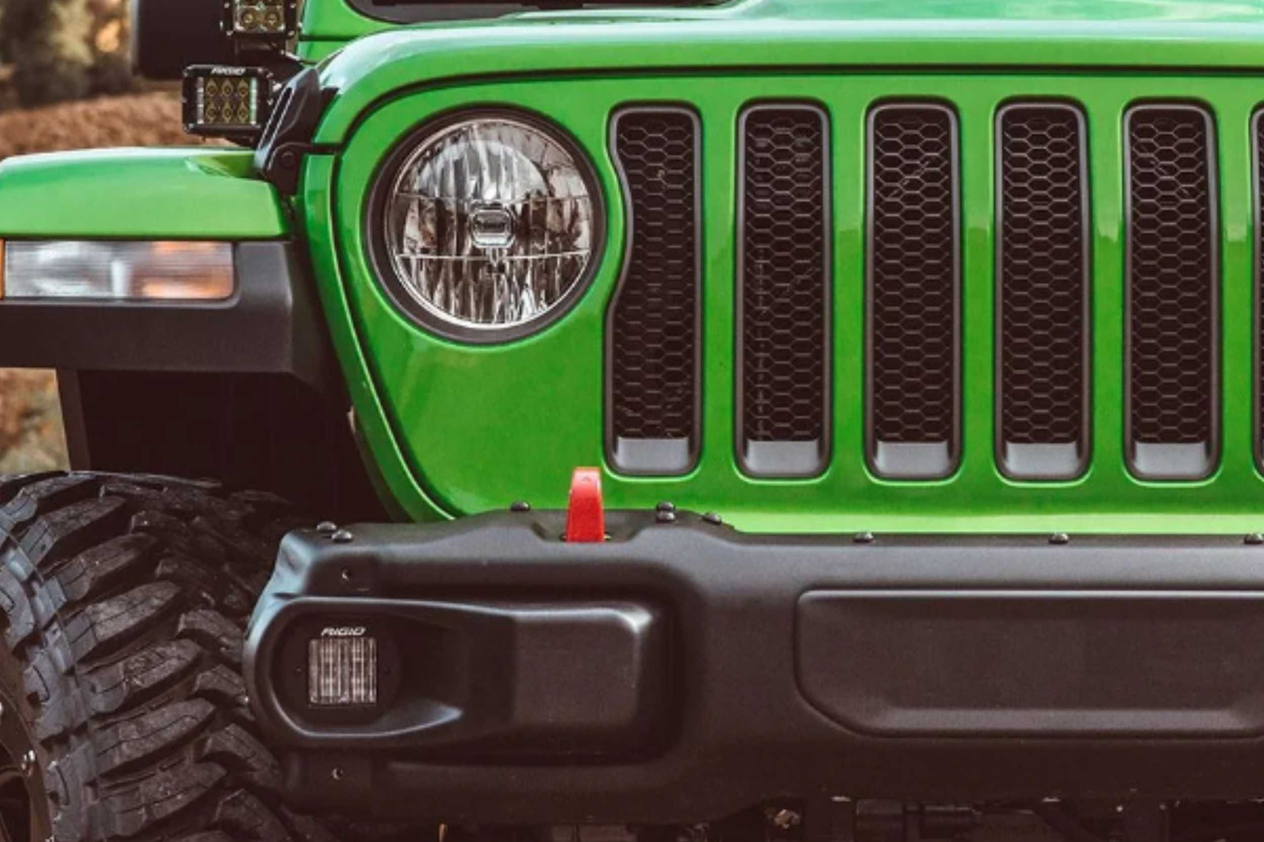 18-26 Jeep Wrangler JL Fog Mount Kit photo 2