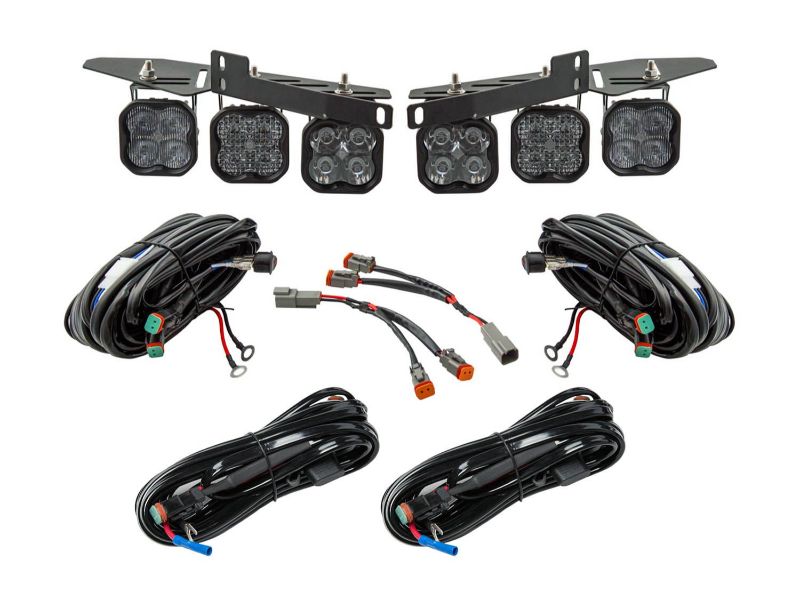 17-20 Ford Raptor Fog Mount LED Pod Kit photo 1