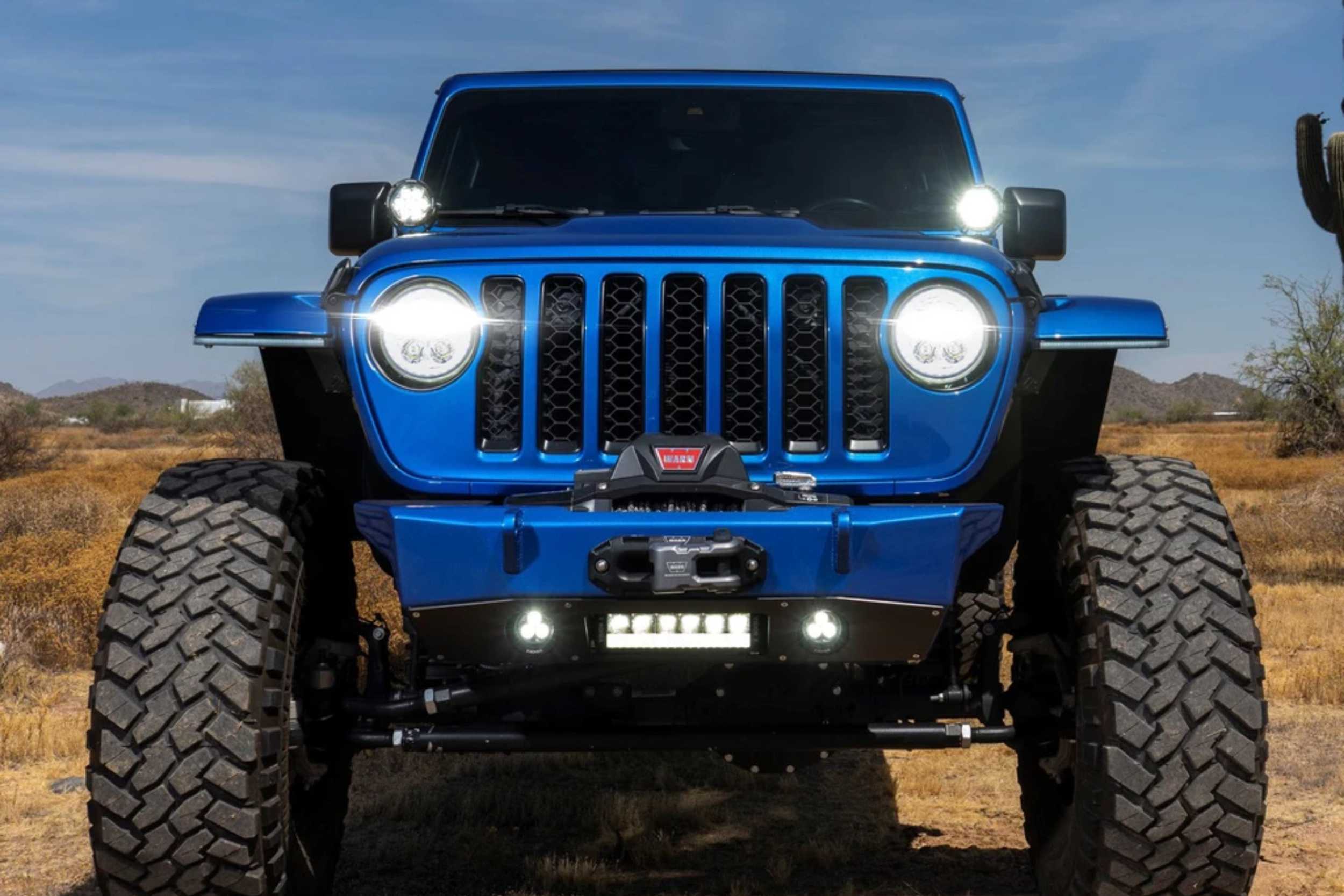 18-26 Jeep Wrangler JL / 20-26 Gladiator JT Vision X Headlights photo 3