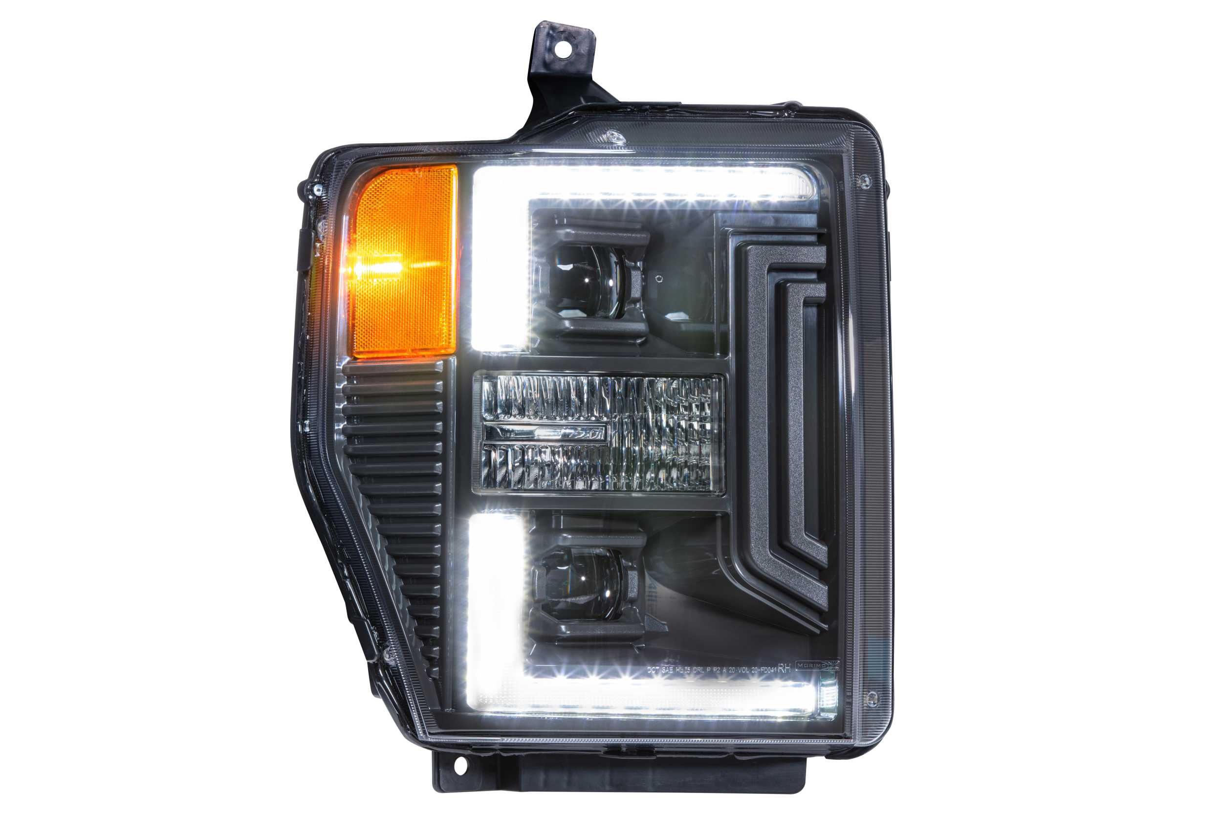 08-10 Ford Super Duty XB Hybrid LED Headlights photo 4