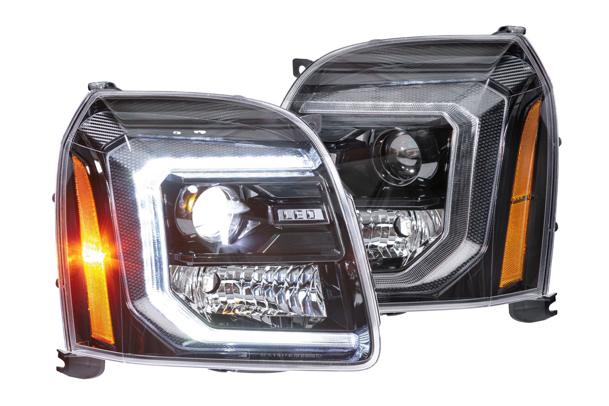 07-14 GMC Yukon XB Hybrid LED Headlights