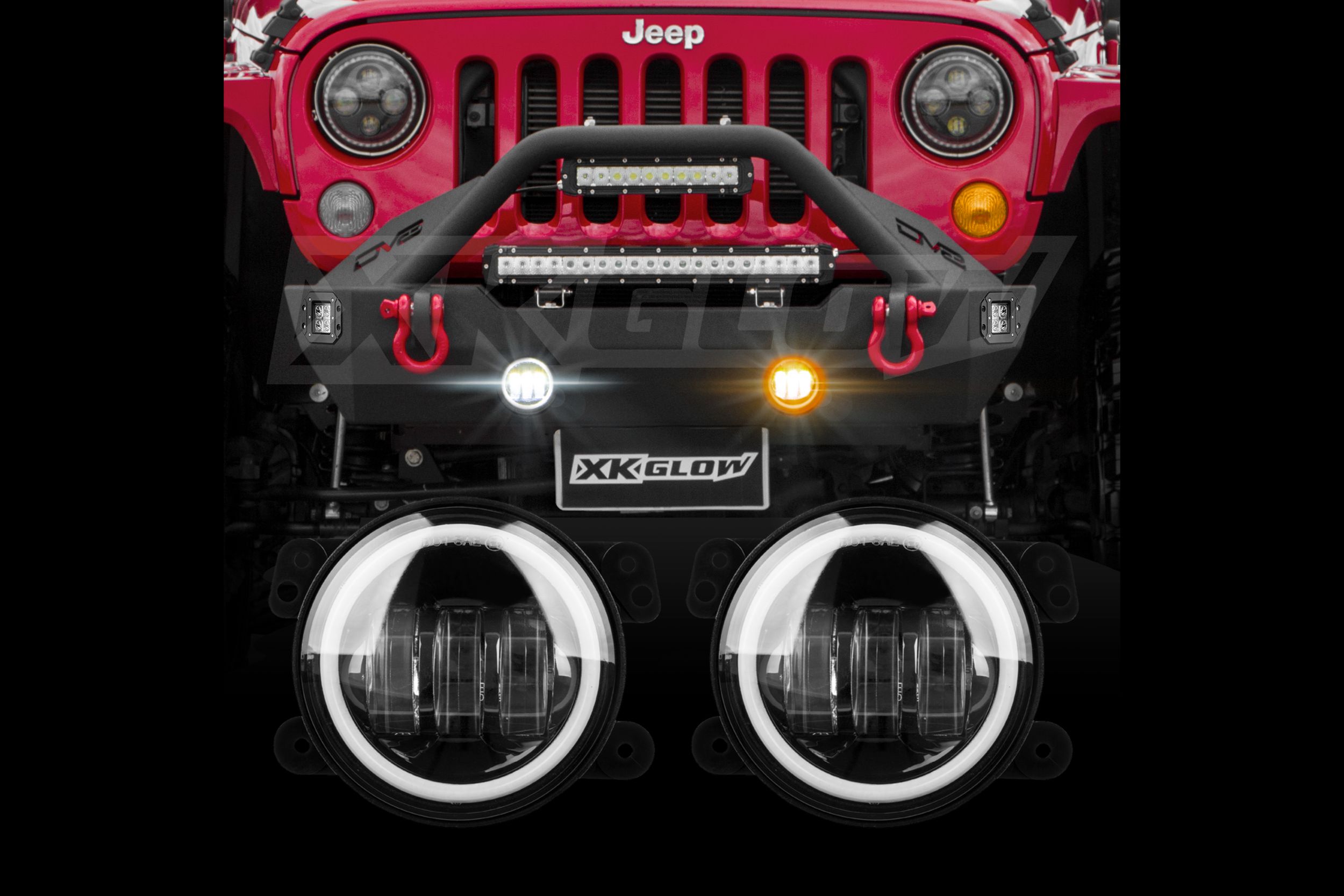 07-18 Jeep Wrangler JK Fog Light (Switchback) photo 3