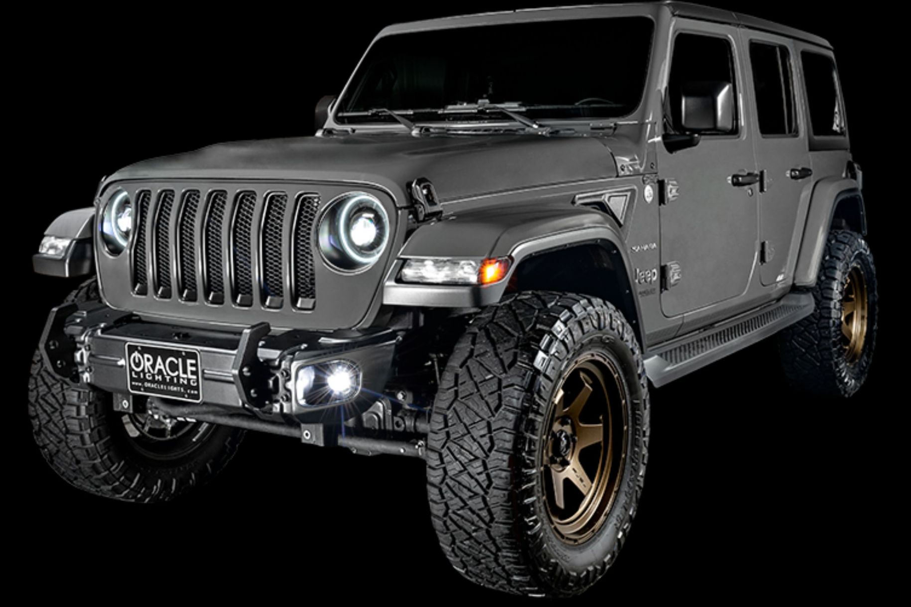 07-26 Jeep Wrangler JK / JL / JT LED Fog Lights photo 2