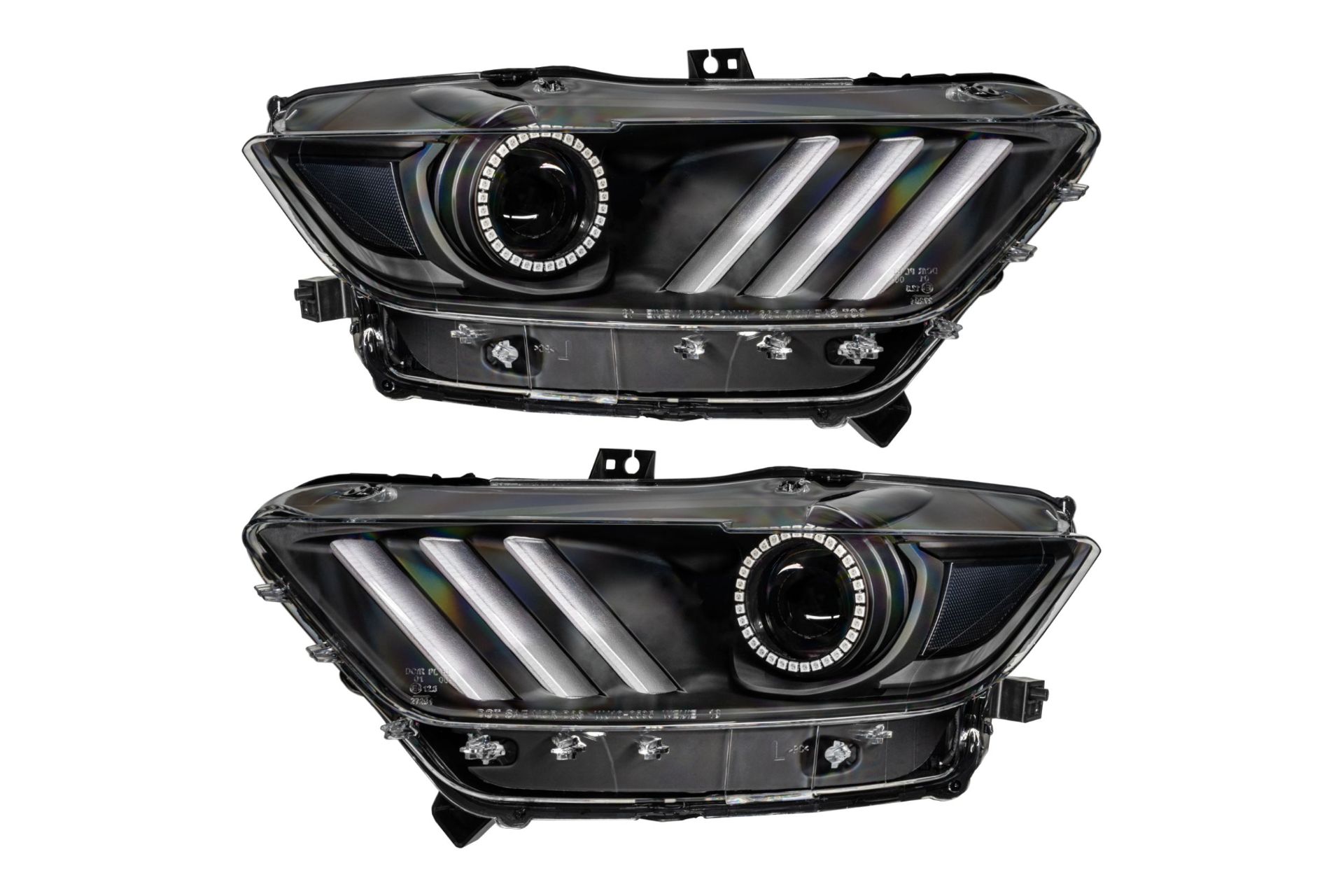 15-17 Ford Mustang LED Halo Headlights photo 4