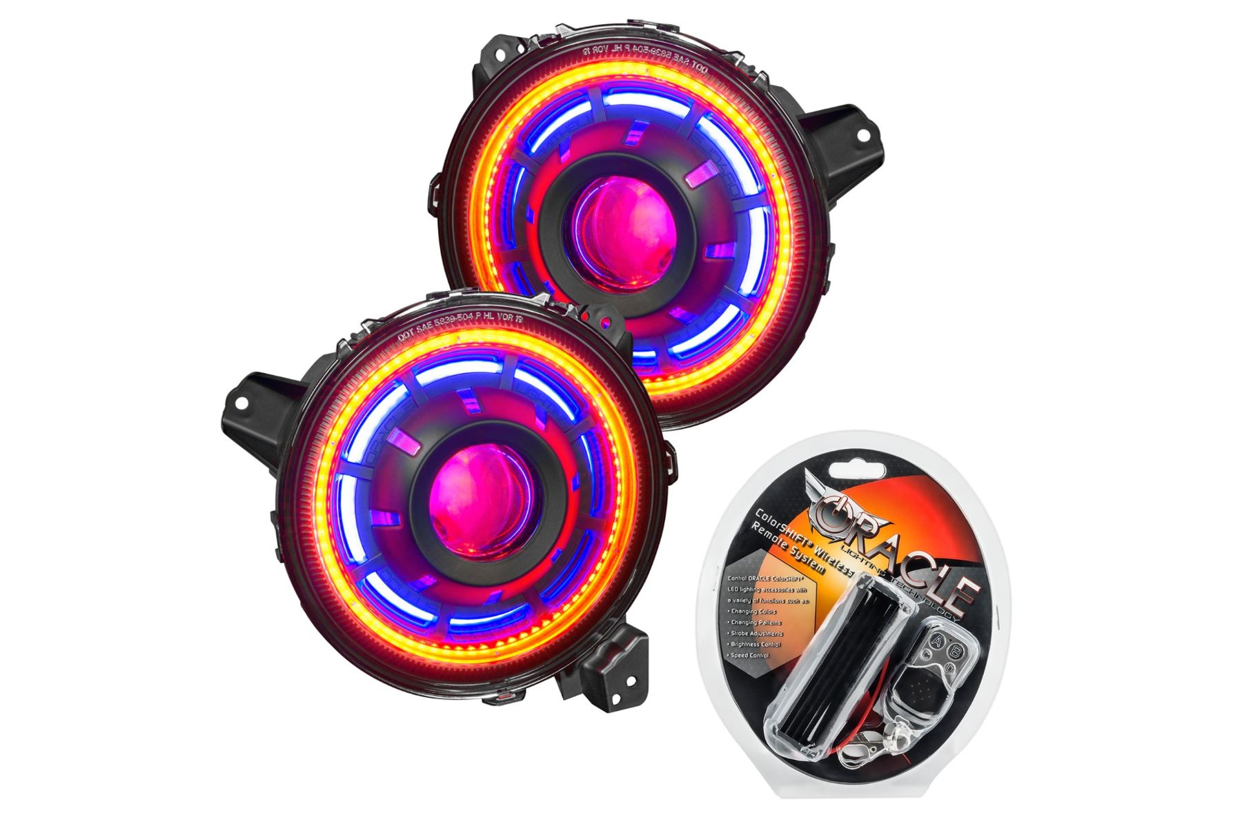 18-26 Jeep Wrangler JL / 20-26 Gladiator JT Oculus LED Heads