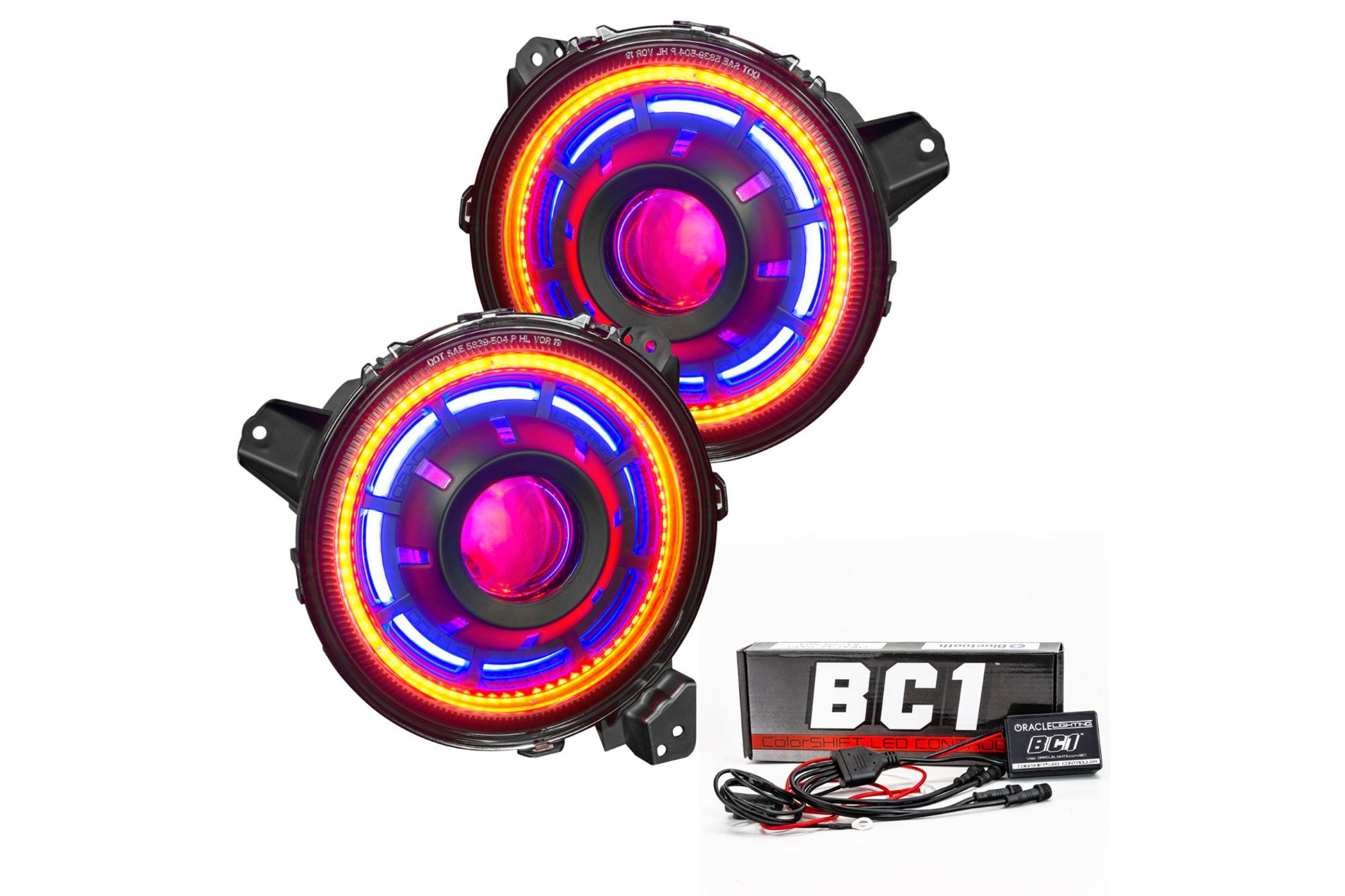 18-26 Jeep Wrangler JL / 20-26 Gladiator JT Oculus LED Heads photo 4
