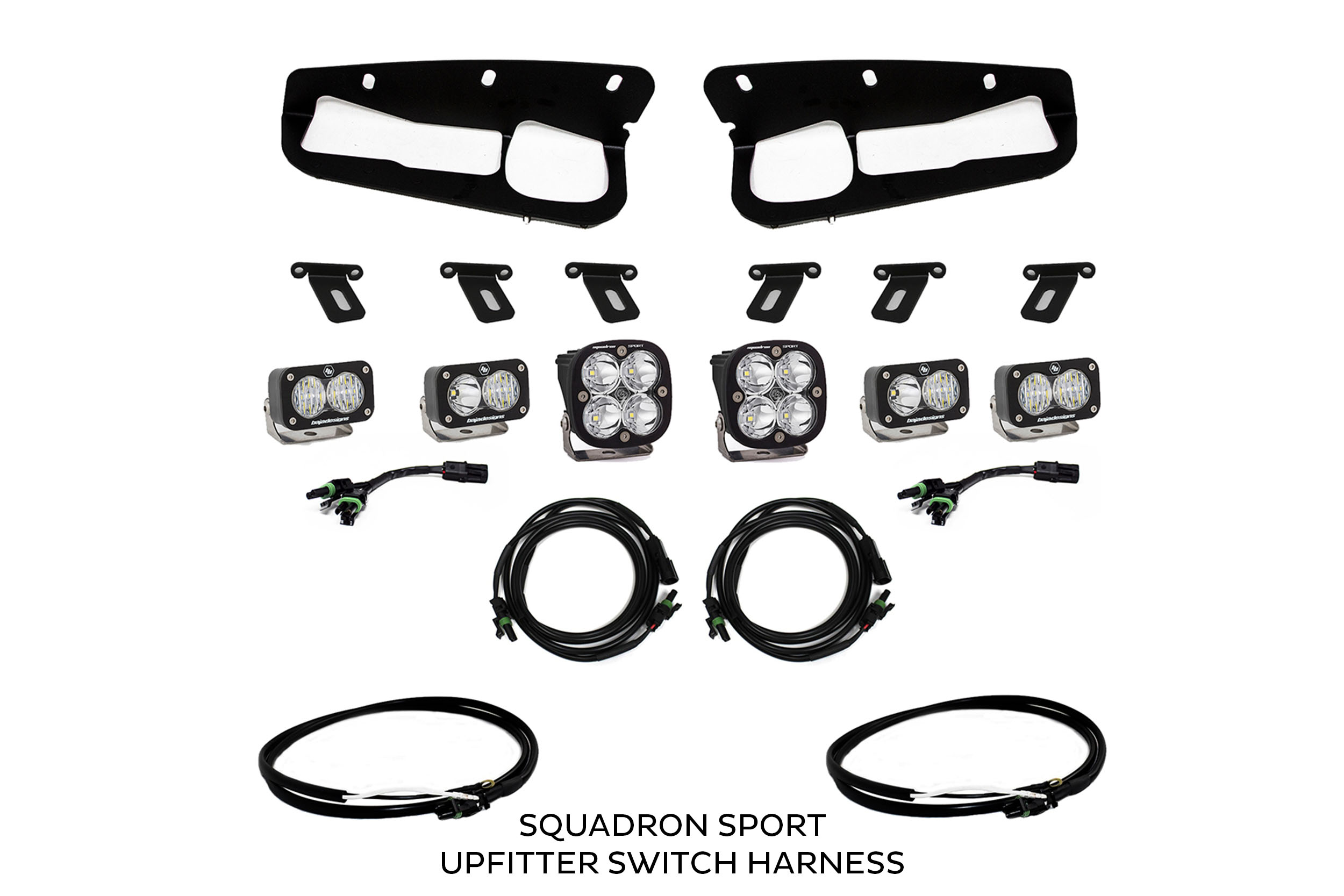 21-26 Ford Bronco Squadron / S2 Sport Fog Pocket Light Kit photo 2