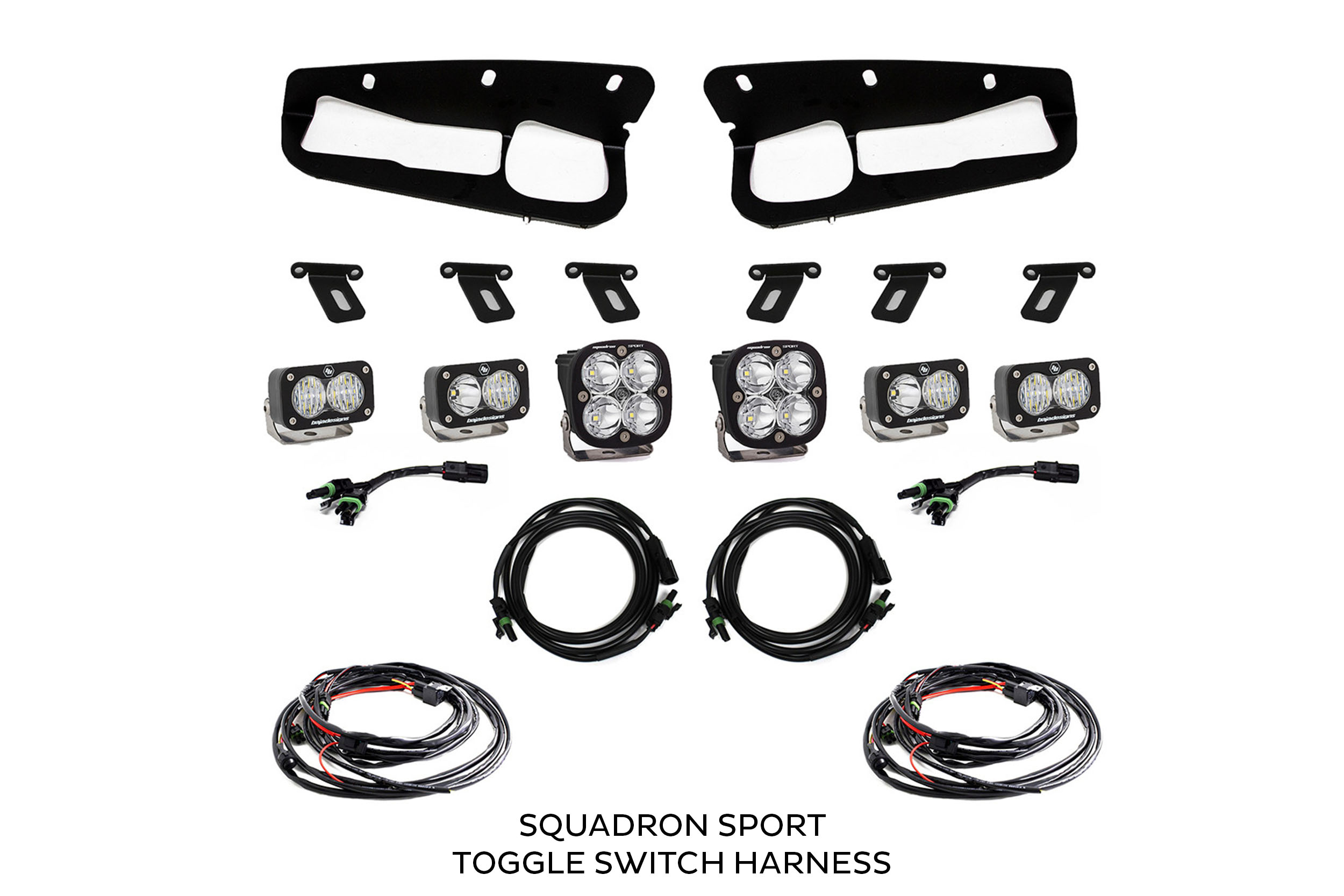 21-26 Ford Bronco Squadron / S2 Sport Fog Pocket Light Kit photo 3