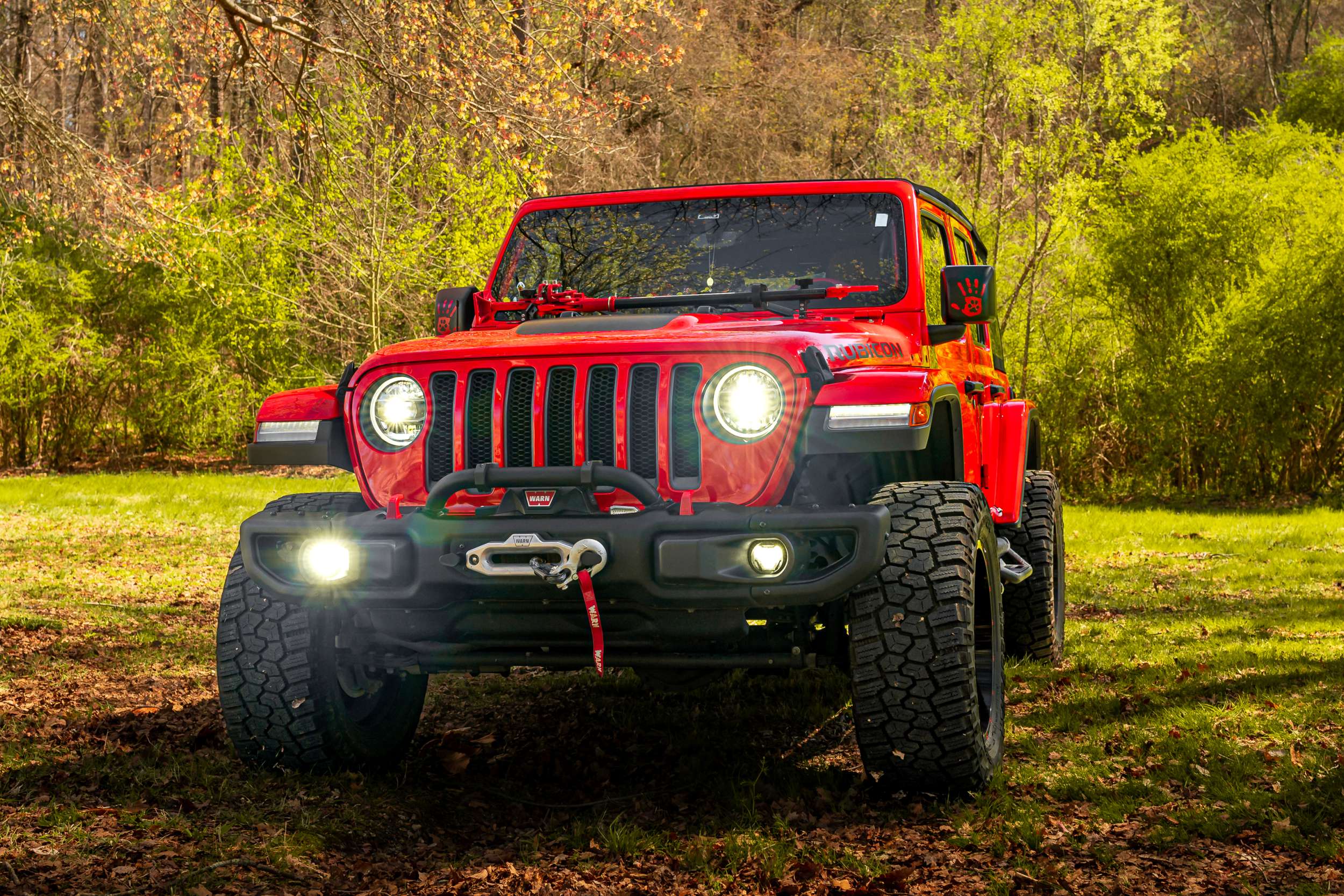 18-26 Jeep Wrangler JL / 20-26 Gladiator JT 4Banger LED Fog Lights photo 2