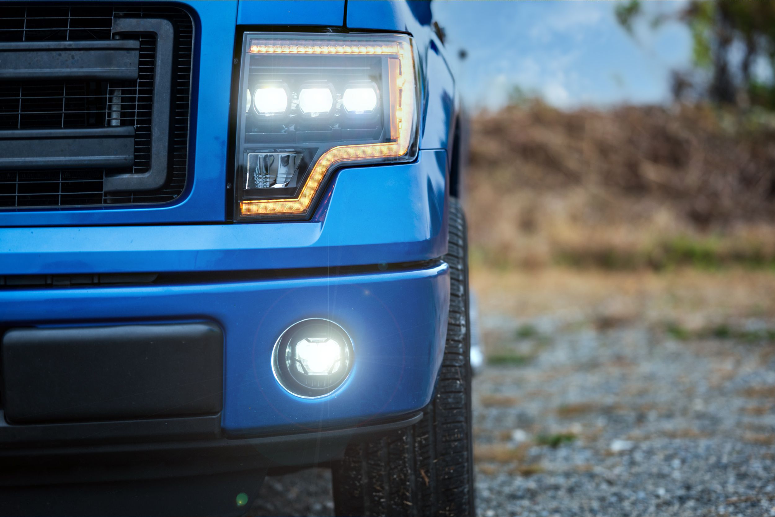 4Banger LED Fog Lights: Ford 4in (Round) photo 2