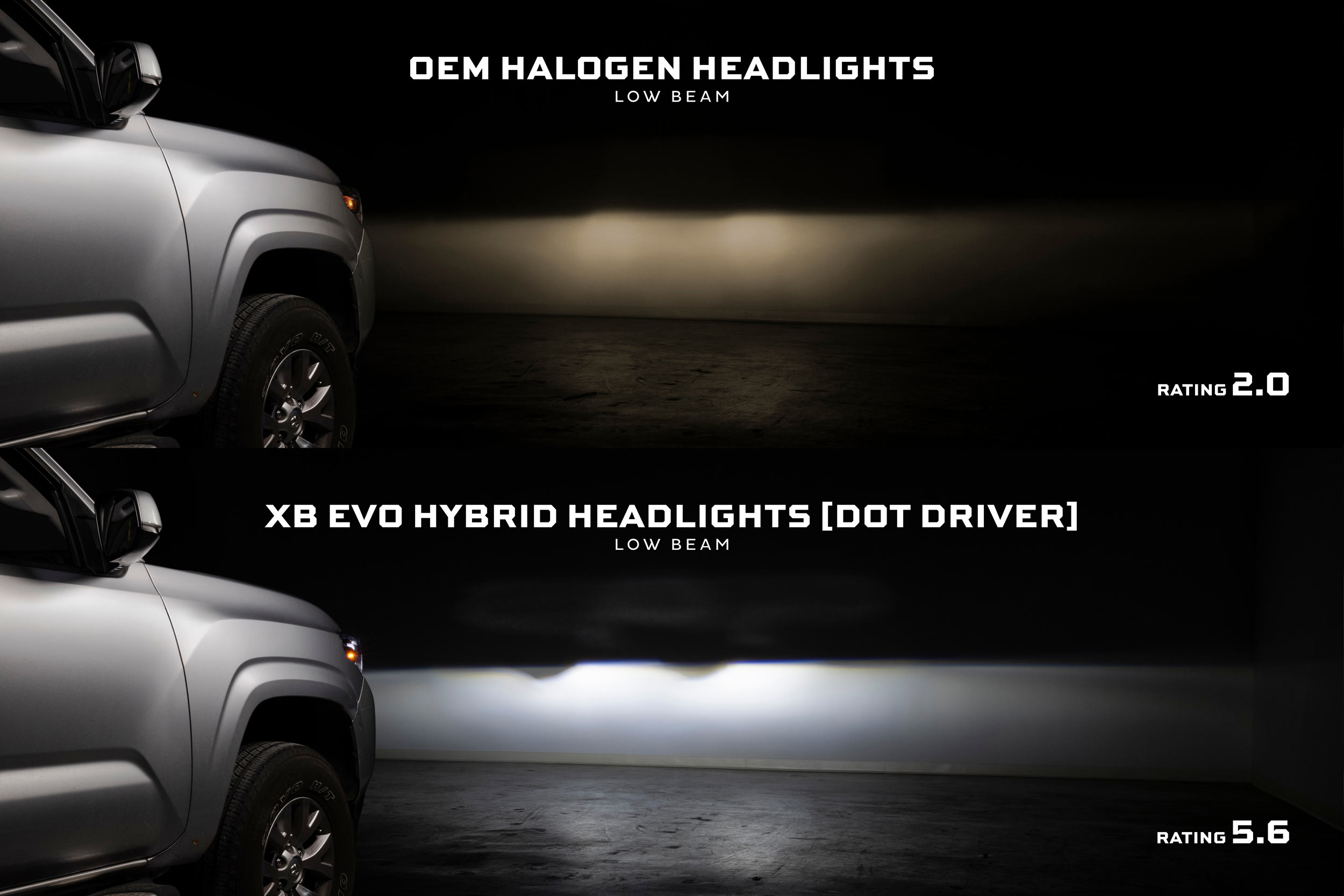 16-23 Toyota Tacoma XB Evo Hybrid LED Headlights photo 4
