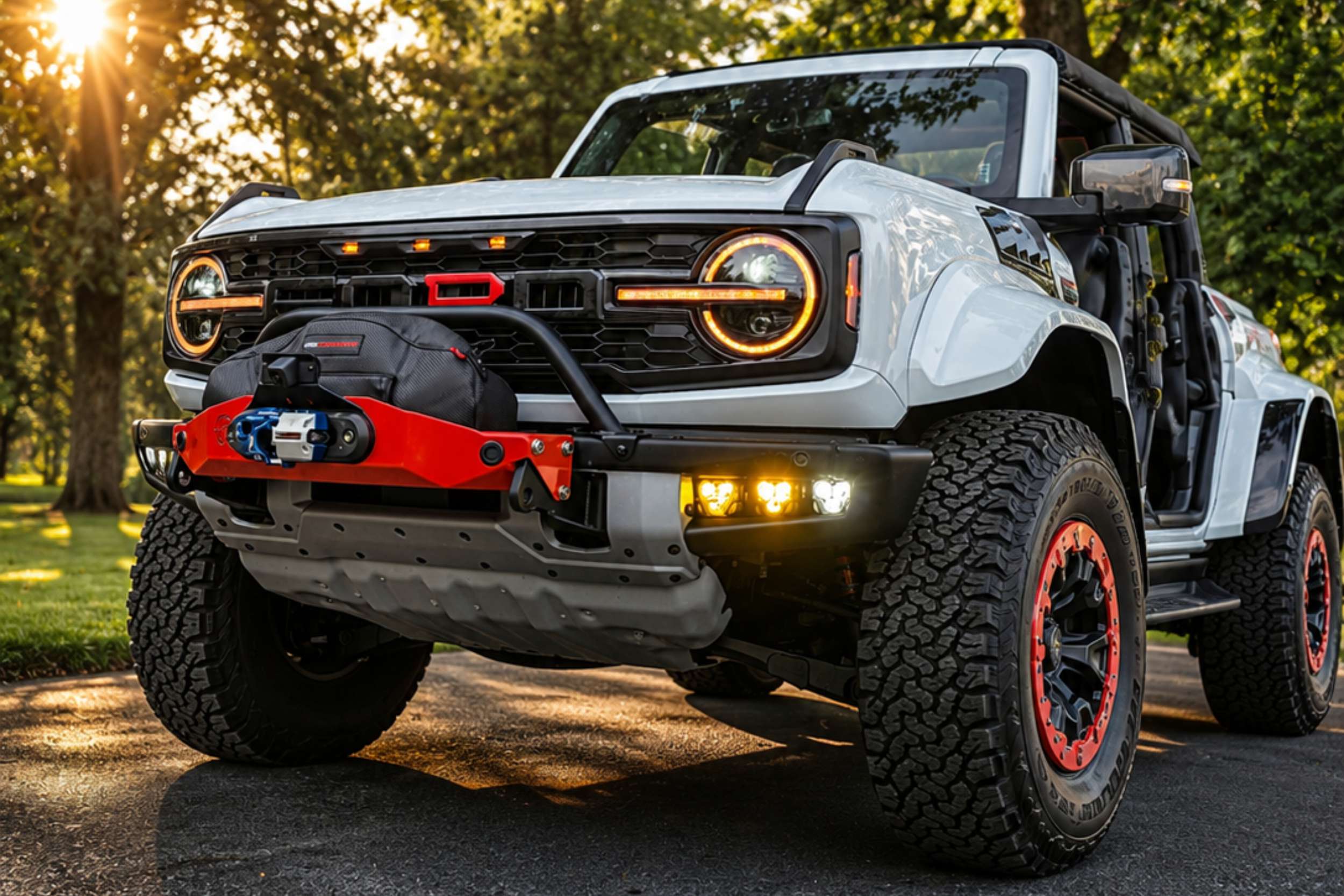 21-27 Ford Bronco 4Banger LED Fog Lights photo 2