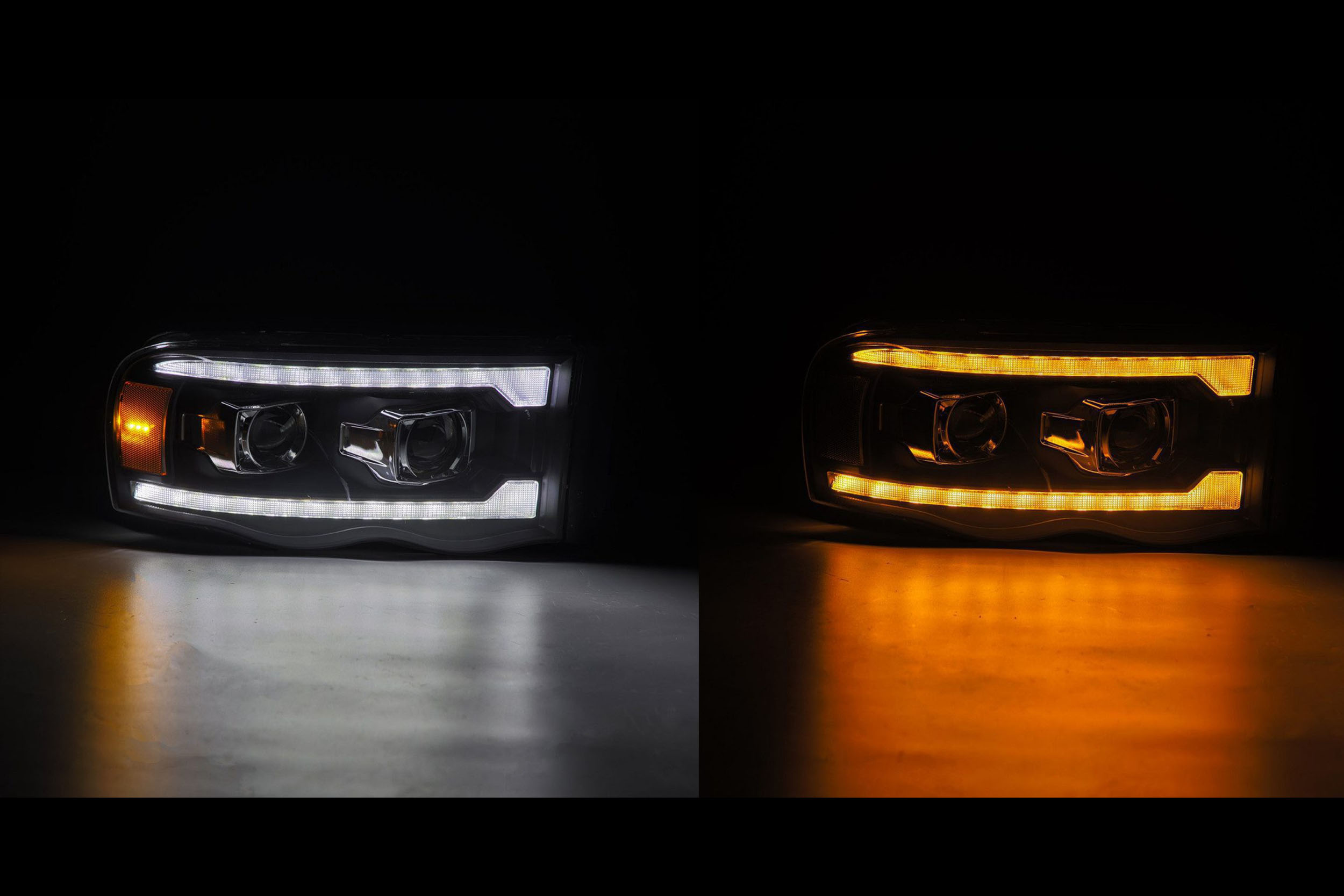 02-05 Dodge Ram Luxx Headlights photo 3