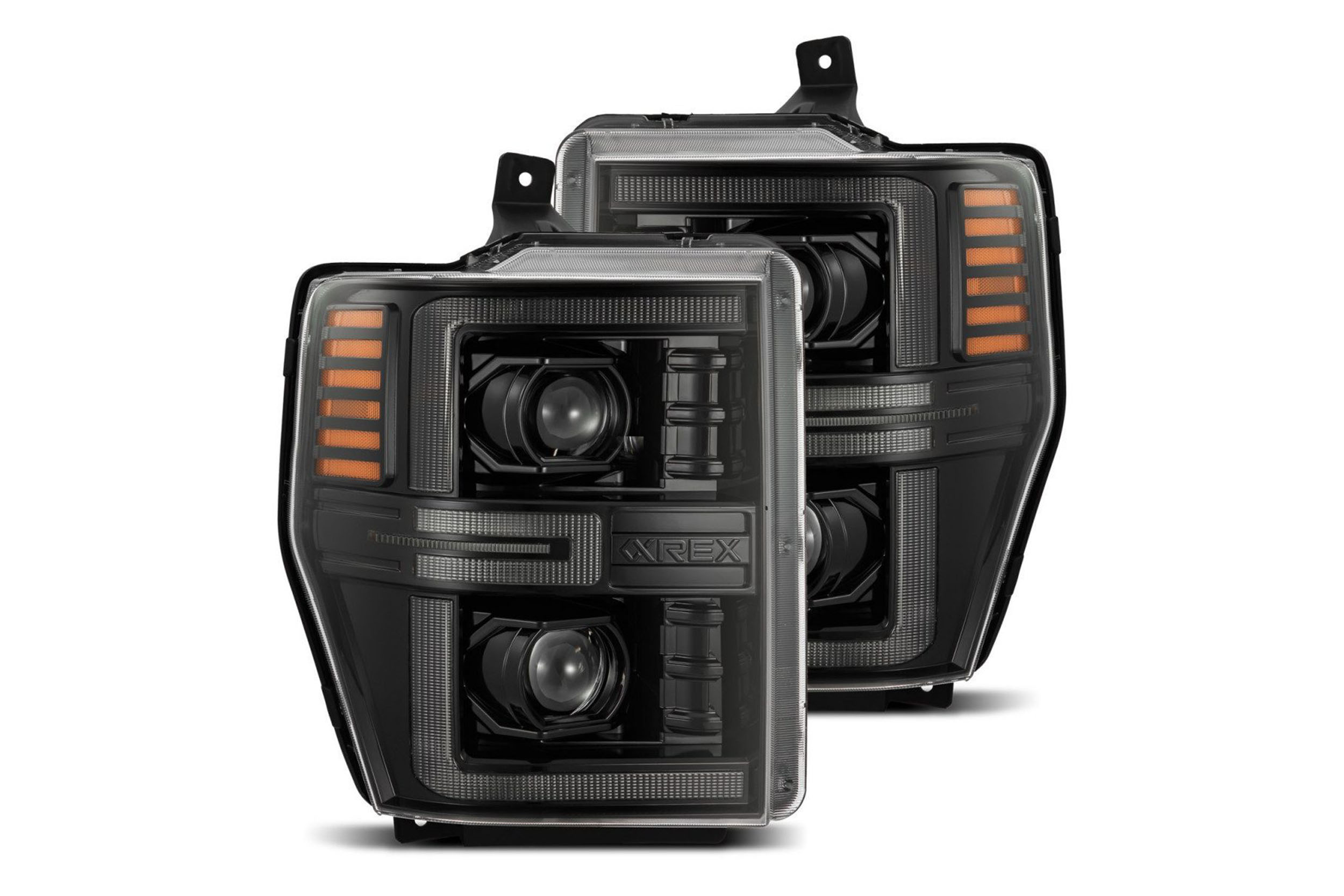 08-10 Ford Super Duty Luxx Headlights photo 4